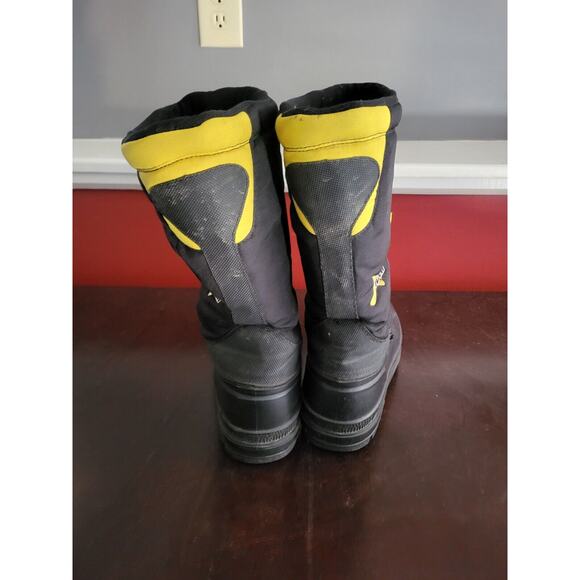 SKI-DOO X-Team SKIDOO Snowmobile Boots Yellow Black Men’s Size 6 - Picture 3 of 9